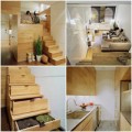 Nhà đẹp - 46m2 chật hẹp hút mắt lạ kỳ