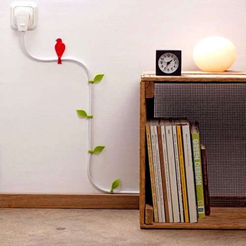 Tường nhà nhí nhảnh với... dây điện - 5