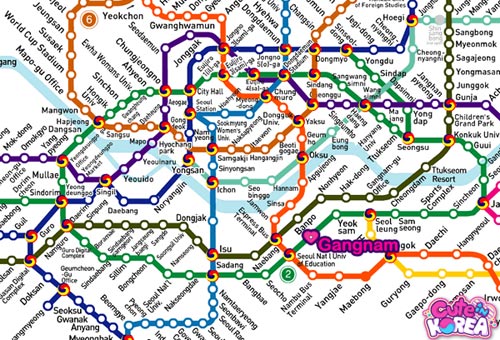 quot;Phố rẻquot; ở ga tàu điện ngầm Gangnam - 18