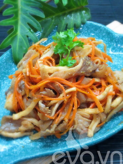 Nấm bào ngư xào sả giản dị, ngon cơm - 8
