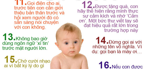 24 quy tắc trẻ PHẢI BIẾT trước 9 tuổi - 4