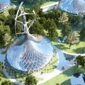 Nhà đẹp - Nhà hình nón ở siêu thành phố tương lai TQ
