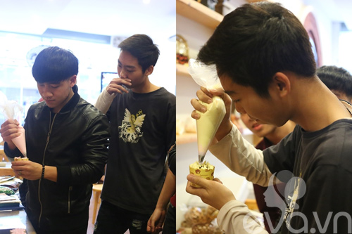 8-3: Phái mạnh làm bánh quot;ghi điểmquot; - 15