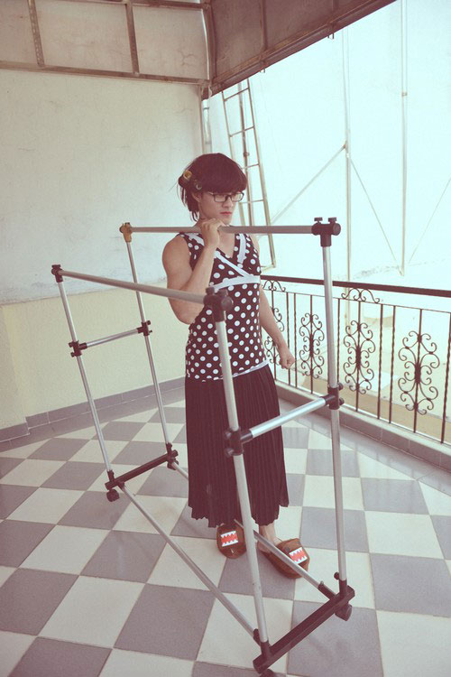 Lâm Vinh Hải giả gái, thử làm mẹ - 8