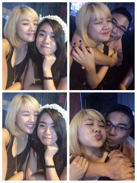 Thanh Hằng rạng rỡ khi nhận được hoa 8-3 - 14