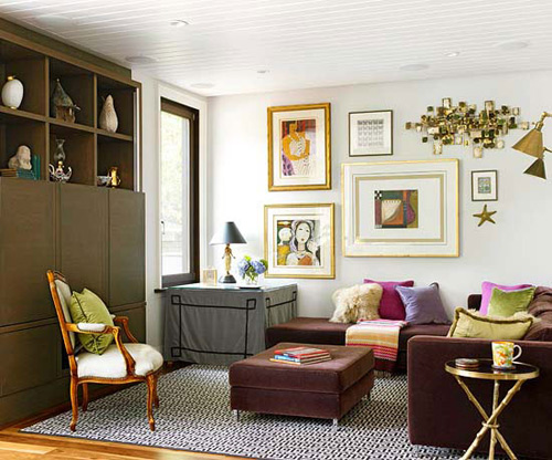 Độc chiêu #039;xé to#039; phòng khách bé nhỏ - 11