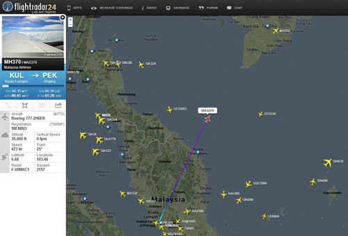 FBI vào cuộc điều tra vụ máy bay Malaysia mất tích - 1