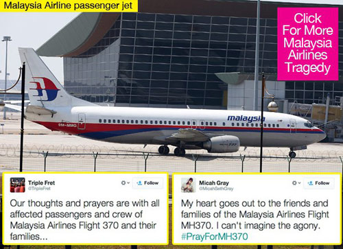 Cả thế giới cầu nguyện cho chiếc máy bay mất tích - 1