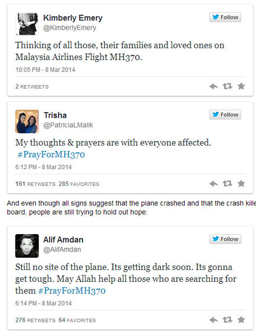 Cả thế giới cầu nguyện cho chiếc máy bay mất tích - 4