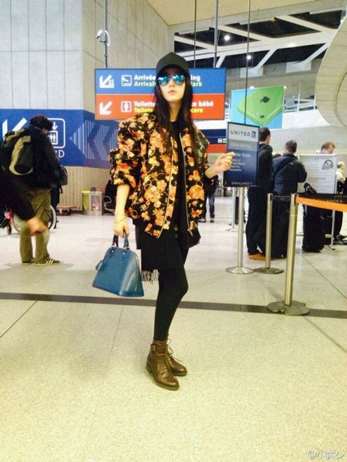 Phạm Băng Băng cá tính tại sân bay - 2