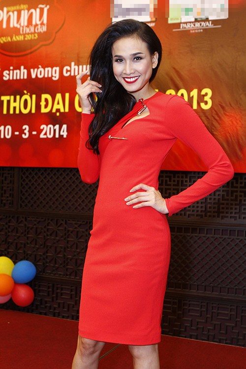 Dương Mỹ Linh rạng rỡ sau tin quot;cặpquot; Bằng Kiều - 1