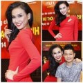 Làng sao - Dương Mỹ Linh rạng rỡ sau tin "cặp" Bằng Kiều