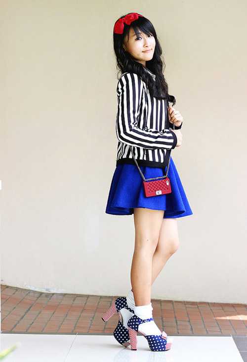 Lưu Hương Giang #039;chơi#039; phụ kiện sành như fashionista - 6
