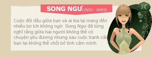 Bói tình yêu ngày 14/03 - 2