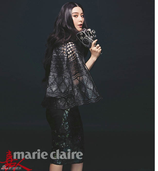Phạm Băng Băng chọn đồ của Louis Vuitton cho buổi chụp hình với Marie Claire

