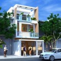 Nhà đẹp - Xây nhà phố 84m2 đẹp lung linh