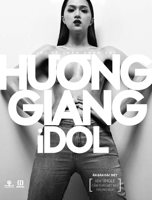 Hương Giang Idol bán nude trên bìa sách - 7