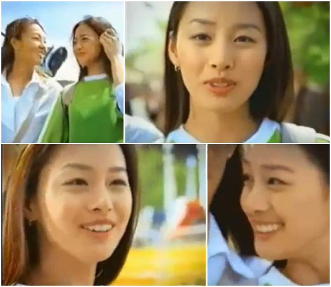 Nếu như năm 2000, khán giả chưa ai từng nghe tới cái tên Kim Tae Hee hay khuôn mặt của cô sinh viên Đại học Quốc gia Seoul thì chỉ sau vài năm, toàn Châu Á đều biết đến một nữ diễn viên sở hữu vẻ ngoài đẹp tự nhiên và khả năng diễn xuất xuất thần. Kim Tae Hee bắt đầu được công chúng nhắc đến nhiều hơn và đặc biệt nụ cười rạng rỡ và yêu đời của cô luôn trở thành tâm điểm chú ý. Video quảng cáo đầu tiên của Kim Tae Hee là trong CF White dược sản xuất năm 2000.
