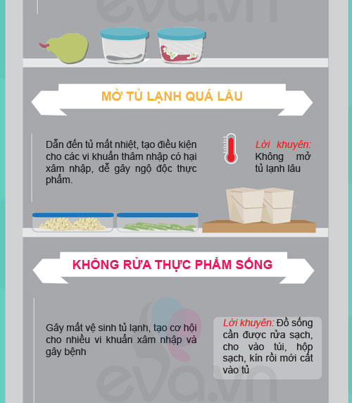 Ngộ độc vì dùng tủ lạnh sai cách - 2