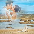 Làng sao - Thêm hình ảnh cưới lãng mạn của Nghiêm Khoan