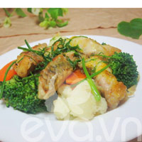 Cuối tuần làm cá chẽm chiên giòn - 14