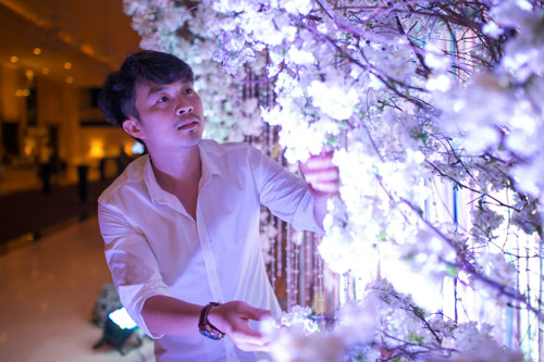 Không gian cưới ngọt ngào quot;như mơquot; của Lê Khánh - 3