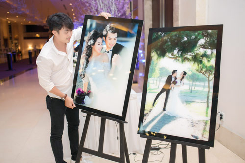 Không gian cưới ngọt ngào quot;như mơquot; của Lê Khánh - 1