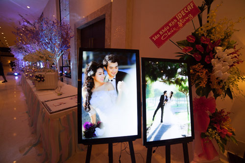 Không gian cưới ngọt ngào quot;như mơquot; của Lê Khánh - 1