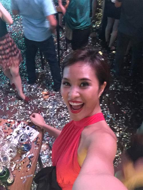 Thu Minh hạnh phúc đón chào năm mới bên người thân - 9