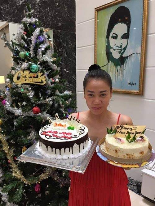 Thu Minh hạnh phúc đón chào năm mới bên người thân - 3