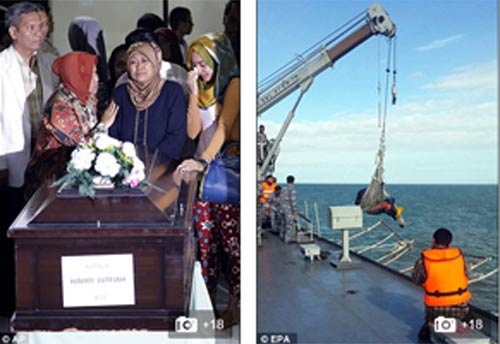 Nghẹn ngào tang lễ nạn nhân đầu tiên vụ QZ8501 - 4