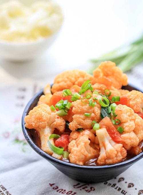 Súp lơ trắng xào cà chua: Đơn giản mà ngon bất ngờ - 4