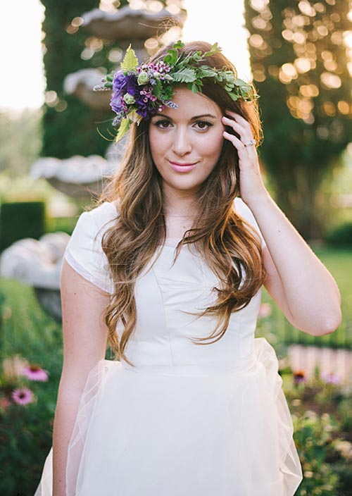 Những kiểu tóc cô dâu không bao giờ lỗi mốt - 10