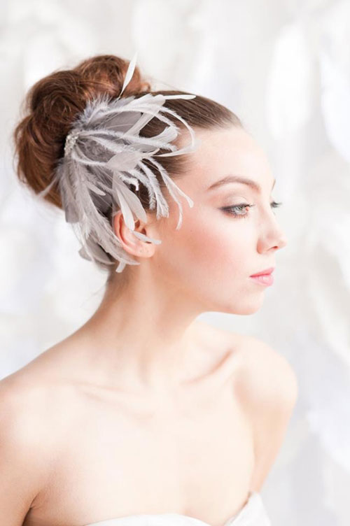 Những kiểu tóc cô dâu không bao giờ lỗi mốt - 16