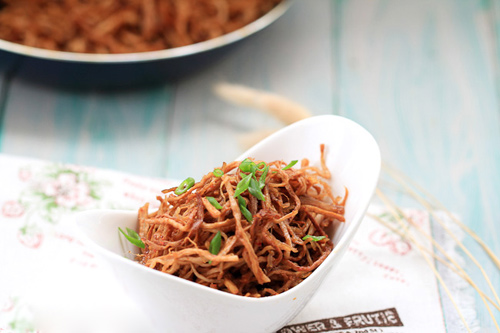 Thăn lợn xé sợi xào khô bạn thử chưa? - 3