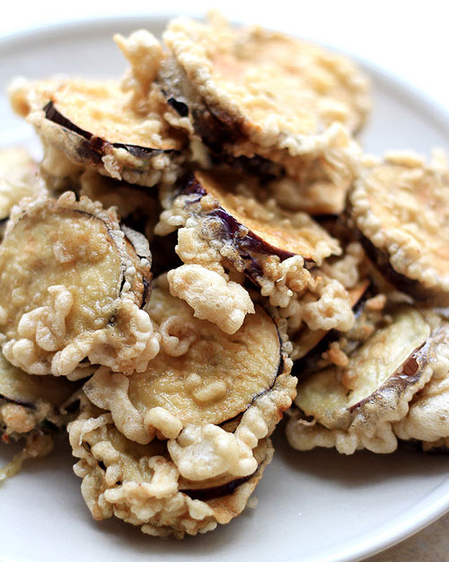 Cà tím nhồi thịt chiên sốt tỏi: Ngon đừng hỏi - 4