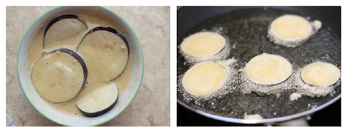 Cà tím nhồi thịt chiên sốt tỏi: Ngon đừng hỏi - 3