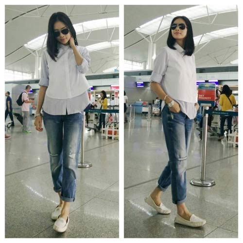 Vợ chồng Lê Khánh ăn bánh tráng vỉa hè sau lễ cưới - 7