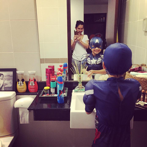 Kim Hiền viên mãn trong tổ ấm với chồng giỏi, con ngoan - 13