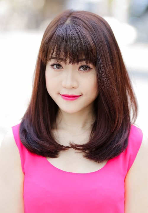 Chọn tóc mái hợp với khuôn mặt để #039;ăn gian#039; tuổi - 5