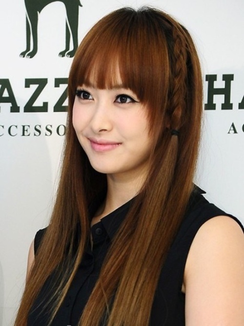 Chọn tóc mái hợp với khuôn mặt để #039;ăn gian#039; tuổi - 7