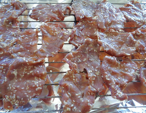 Cách làm bò khô không cần lò nướng - 3