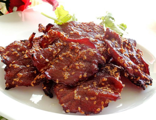 Cách làm bò khô không cần lò nướng - 6