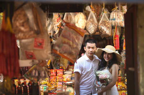 Xúc động ngắm nhìn ảnh cưới “Quê em mùa nước lũ” - 9