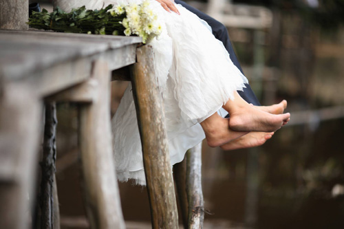 Xúc động ngắm nhìn ảnh cưới “Quê em mùa nước lũ” - 5