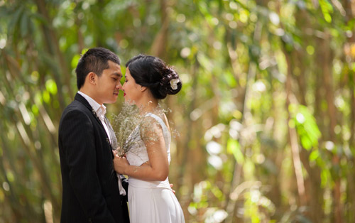 Xúc động ngắm nhìn ảnh cưới “Quê em mùa nước lũ” - 13