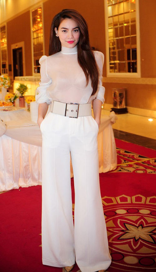 Hồ Ngọc Hà dùng thắt lưng to bản cực chất - 7