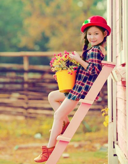 Mẫu nhí 7 tuổi Hà Nội “lấn sân” điện ảnh xứ Hàn - 8