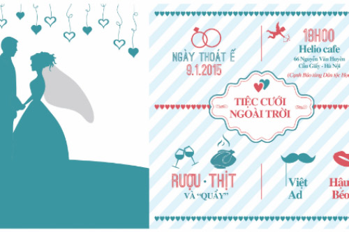 Thiệp cưới độc đáo “Ngày thoát ế” của cặp đôi 8X gây bão mạng - 1