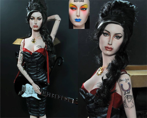 “Thổi hồn” cho búp bê bằng trang điểm - 4